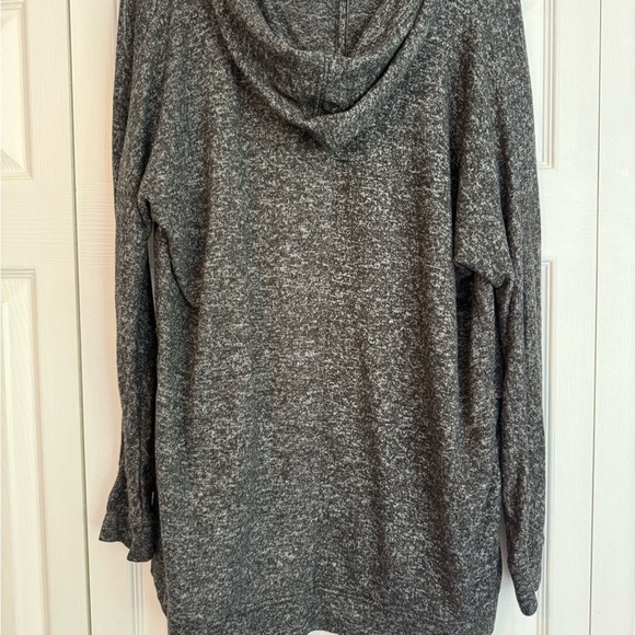 Abercrombie & Fitch BlackCardigan Sweater Lightweight Open-Front - Picture 3 of 5